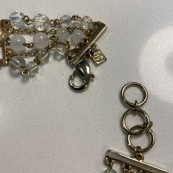 Banana Republic sea glass statement necklace - Picture 2 of 3